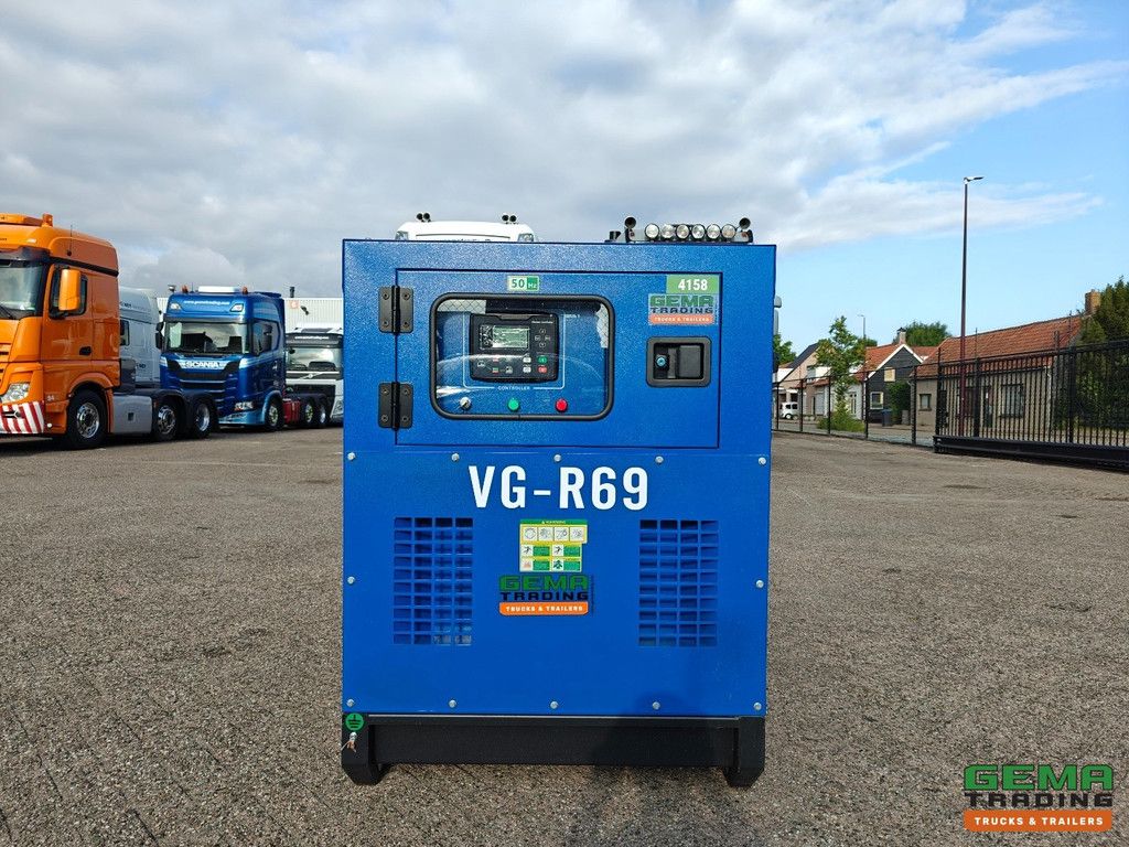 Volz VG-R69 Diesel Generator 50KW / 62.5 KVA - 50Hz - 400V - New condition / Unused