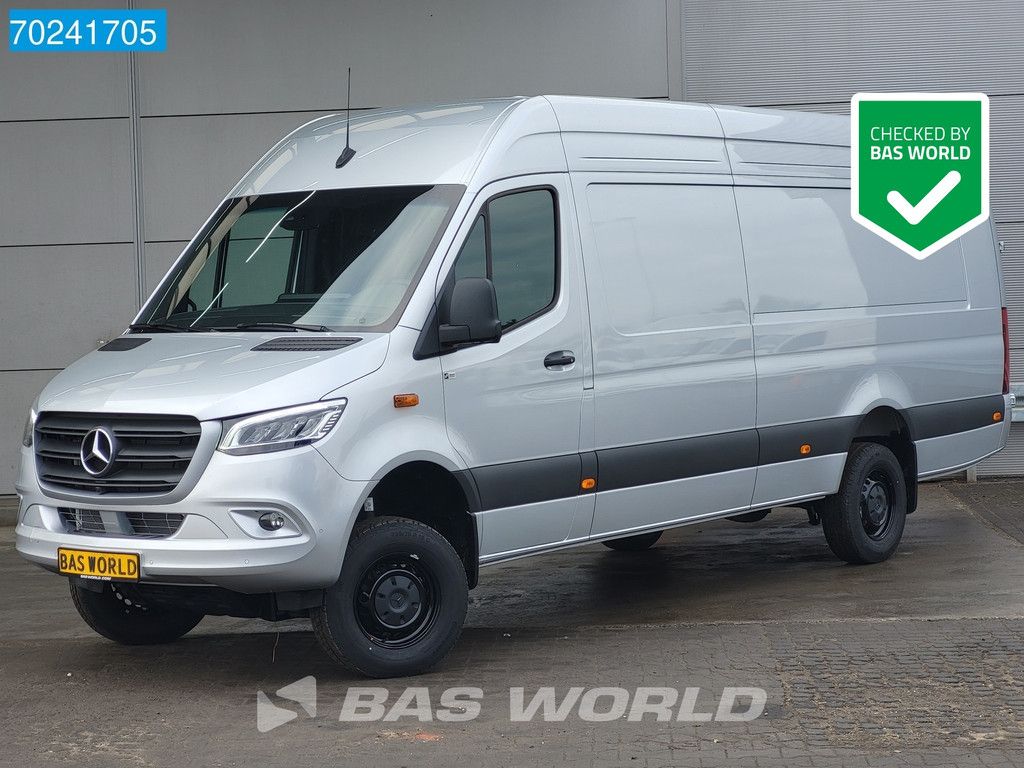 Mercedes Sprinter 319 CDI Automaat 4x4 L4H2 XXL LED ACC Navi 360Camera 4wd Allrad 15m3 Klima