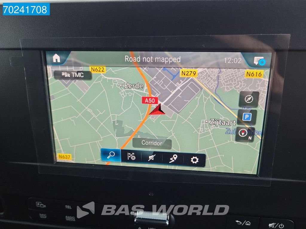 Mercedes Sprinter 319 CDI Automaat 4x4 L3H2 Blauw Metallic LED Navi Camera 4WD Allrad Airco Cruise L3 Maxi 14m3 Airco Cruise control