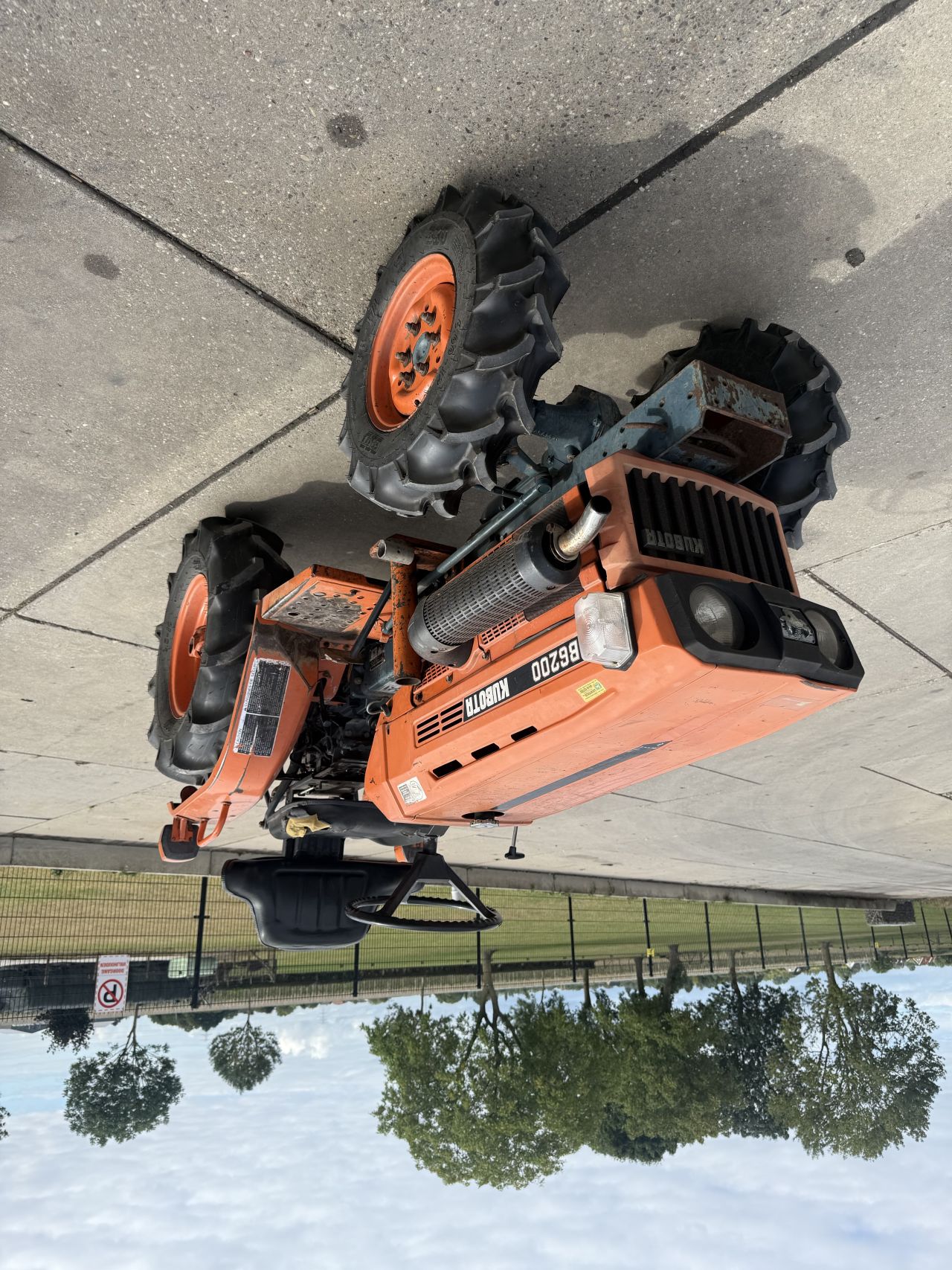 Kubota b6200 3 cilinder 4 wiel drive