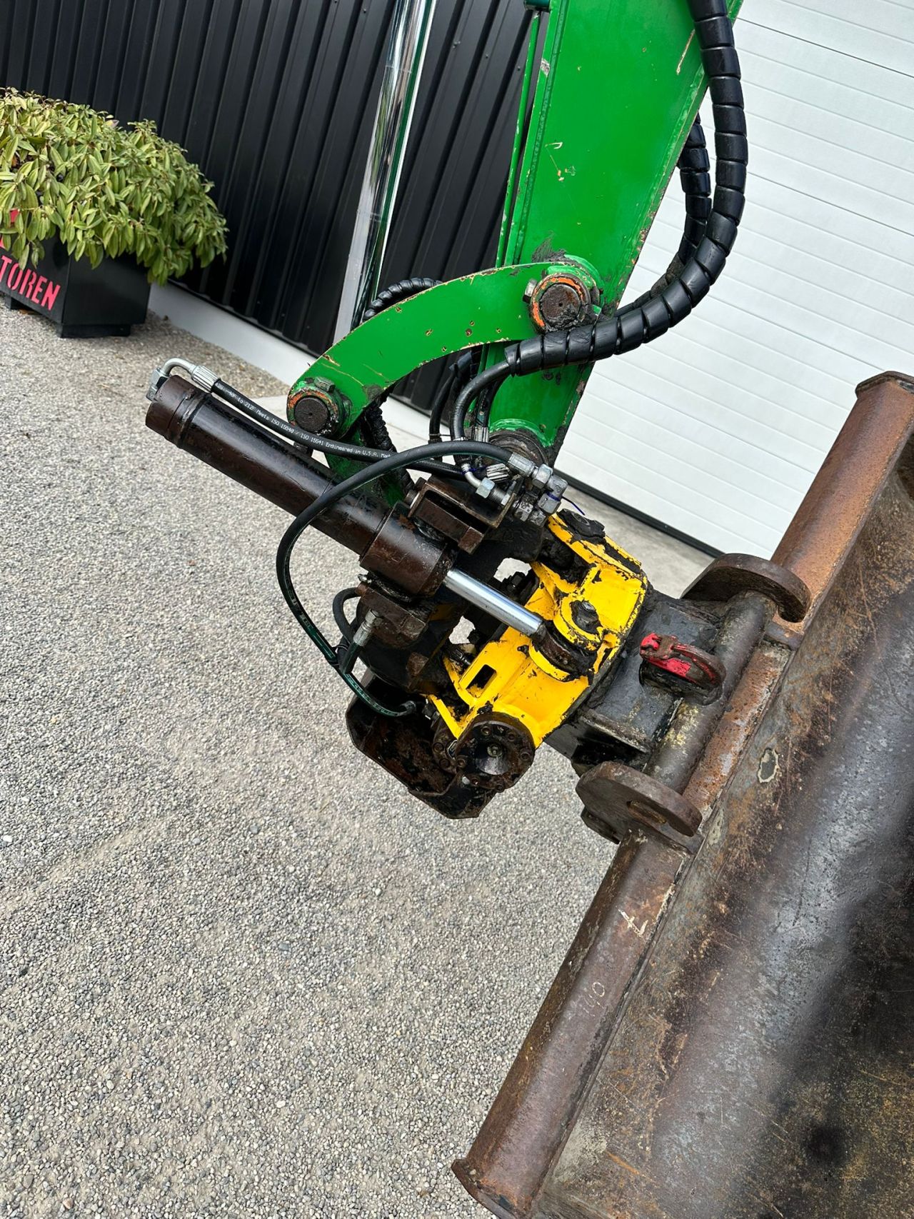 TE KOOP: zeer nette HITACHI ZX52-U rupskraan