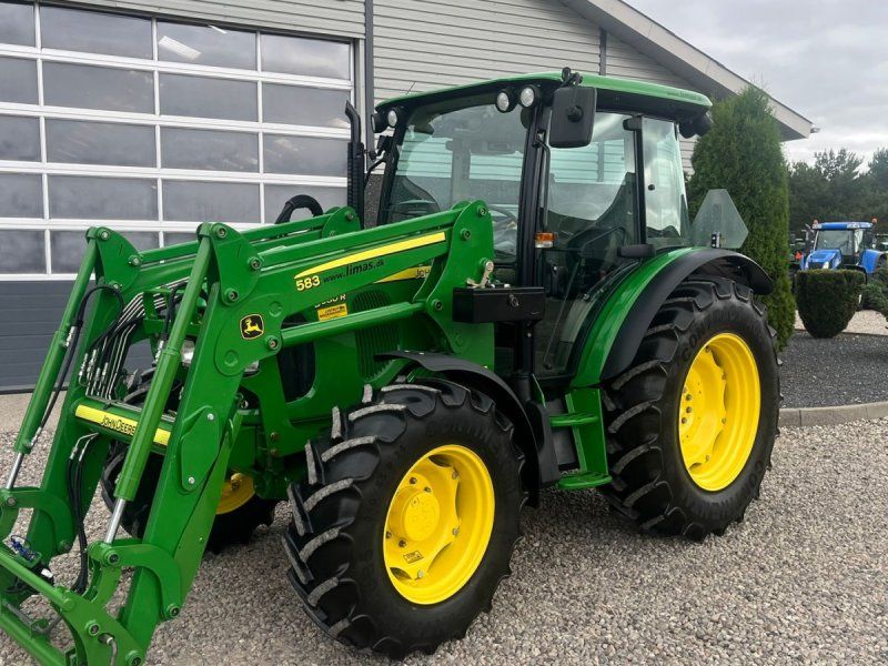 John Deere 5080R Med frontlæsser