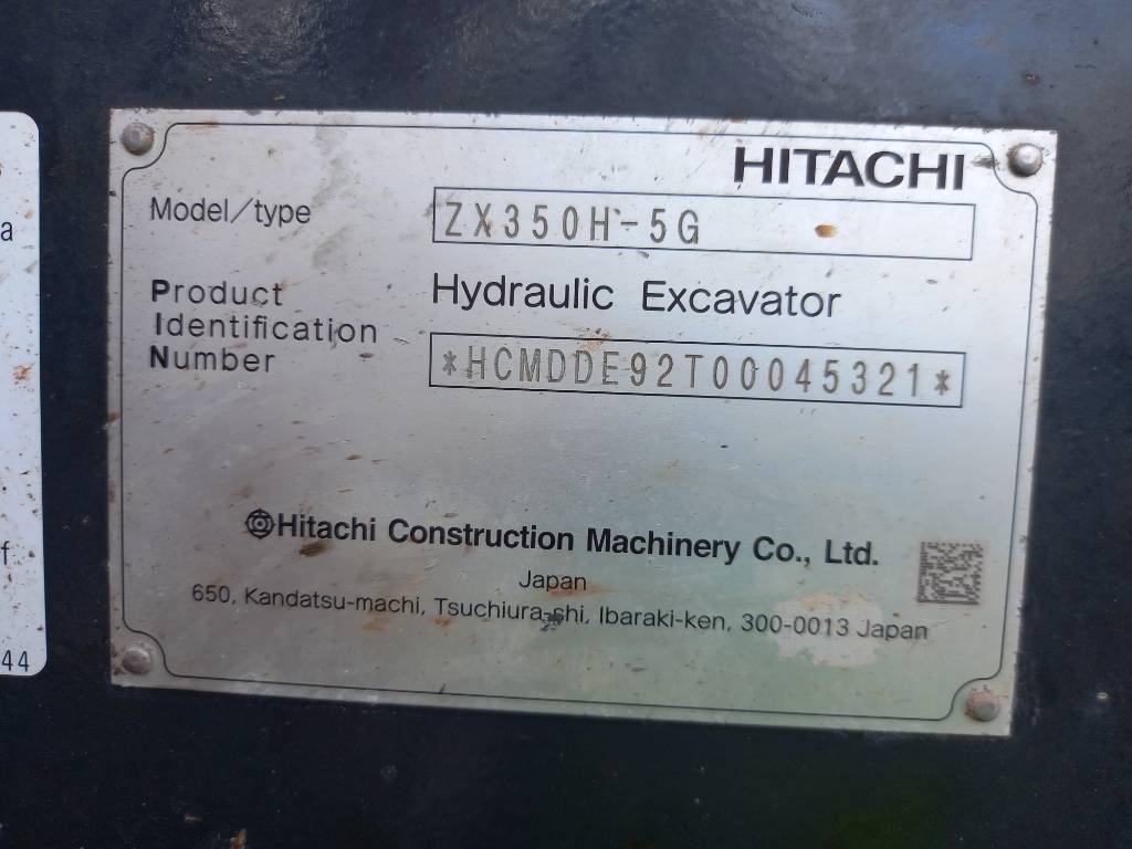 Hitachi ZX350H-5G (Abu Dhabi)