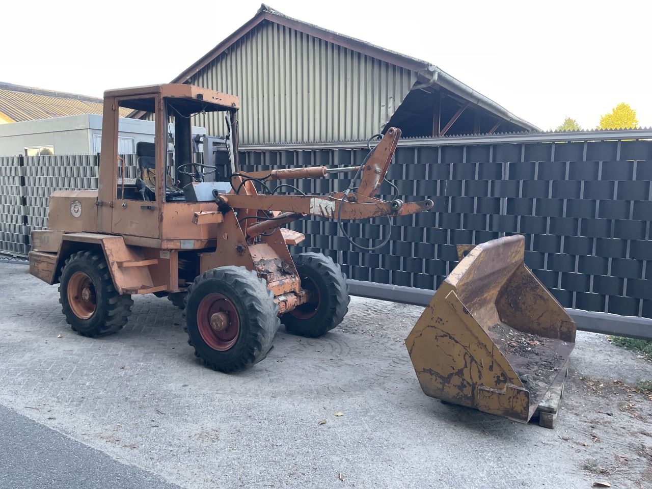 Schaeff shovel kramer avant ahlmann knikmops giant