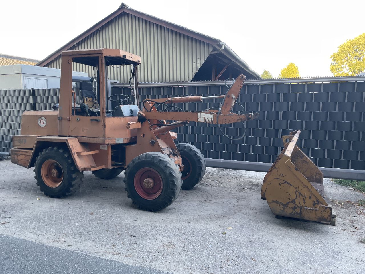 Schaeff shovel kramer avant ahlmann knikmops giant