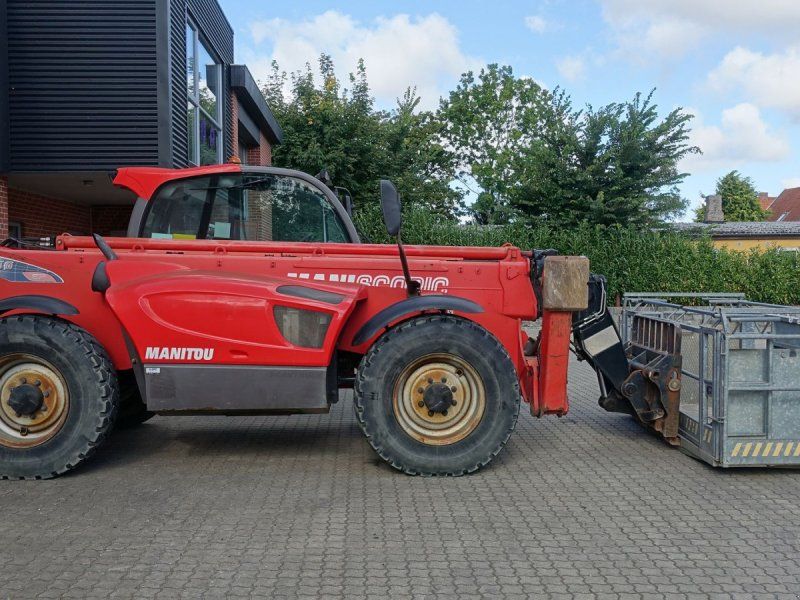 Manitou MT 1840 // MED KURV, PALLEGAFLER OG FJERNBETJENING KLAR TIL BR
