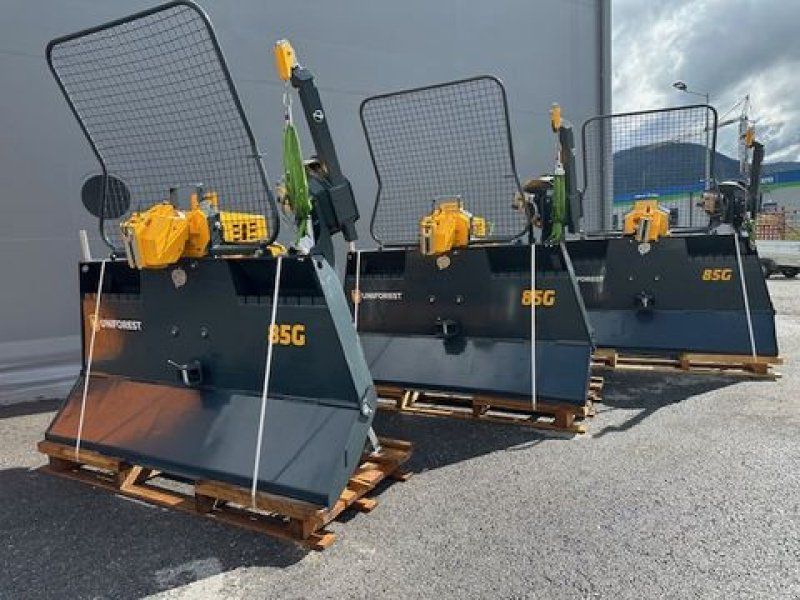 Uniforest Getriebe 85GH-Stop 8,5to mit Hilfswinde