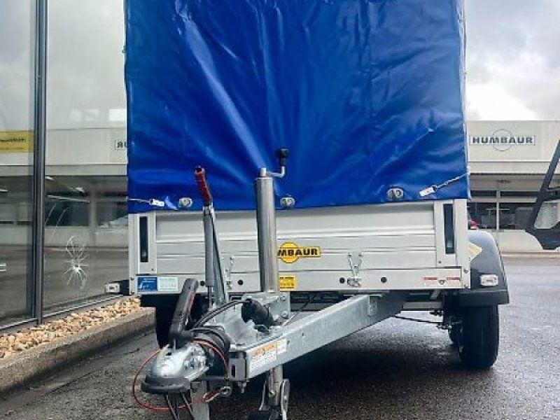 Humbaur HA 13 KV Tieflader 2t.  Plane+Spriegel