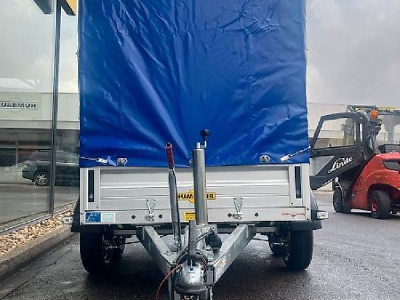 Humbaur HA 13 KV Tieflader 2t.  Plane+Spriegel