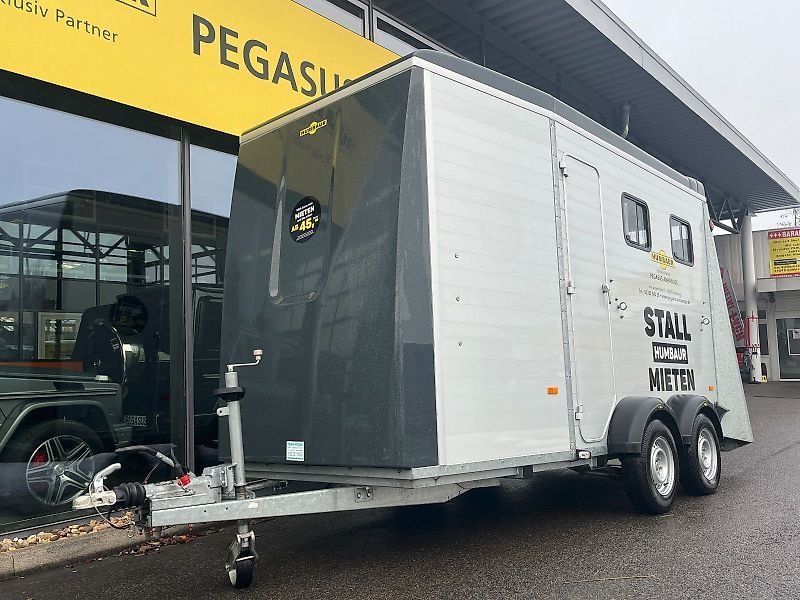 Humbaur Notos PLUS 2 Pferdeanhännger 3t ALU 1. Hand