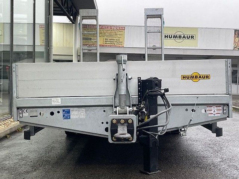 Humbaur HBTZ 136224  Tandem Tieflader Alubordwände