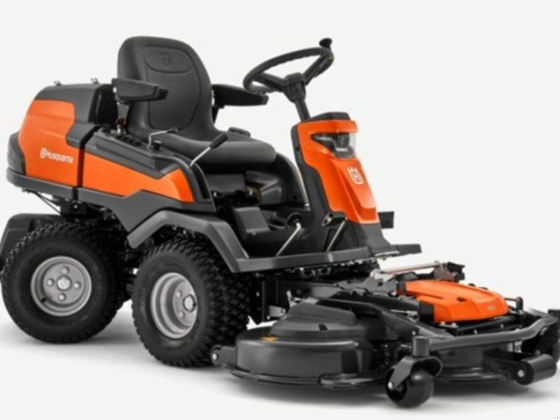 Husqvarna RIDER R 420TsX AWD  122cm Mähdeck, Kehrbürs