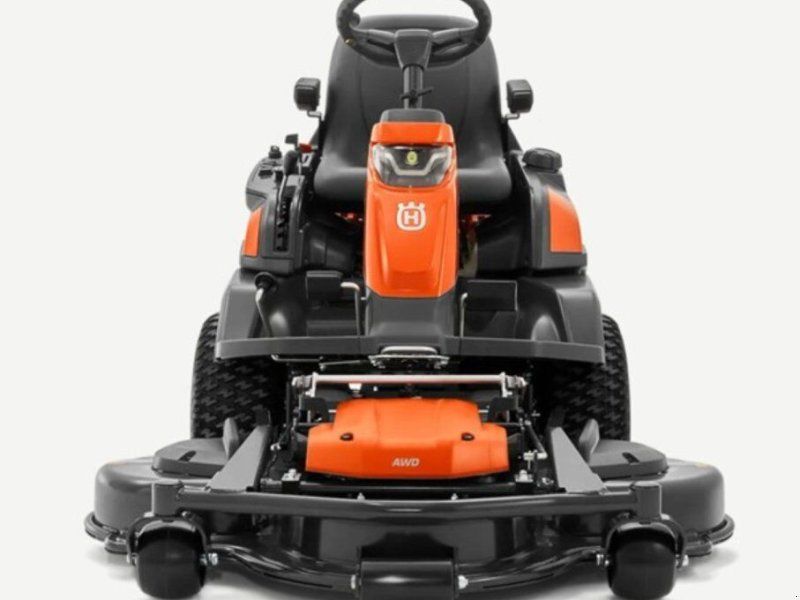 Husqvarna RIDER R 420TsX AWD  122cm Mähdeck, Kehrbürs