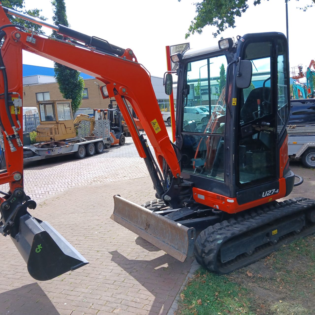 Kubota Kx027-4 Minigraver.