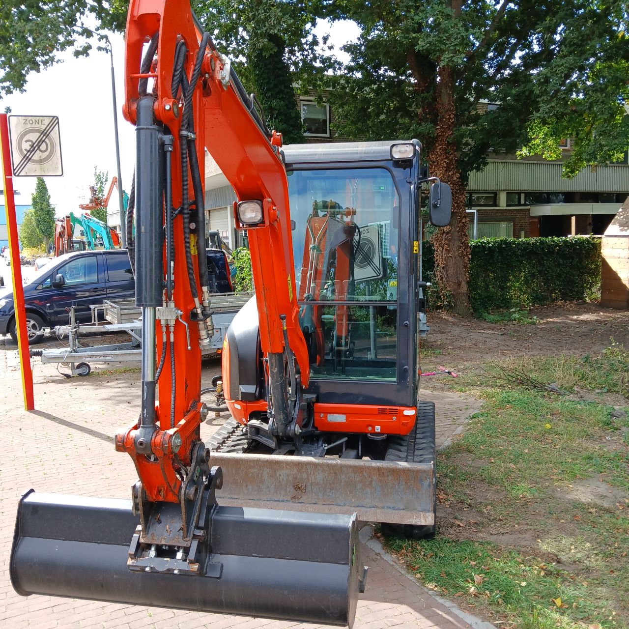 Kubota Kx027-4 Minigraver.