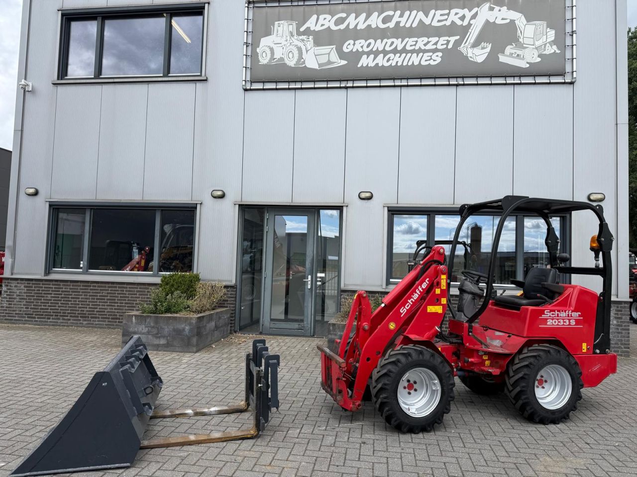 Schaffer 2033S 36pk Minishovel Kniklader Weidemann Giant Avant