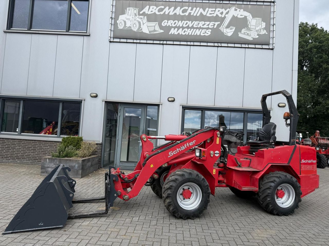 Schaffer 5058zs bj08 60PK Minishovel Kniklader