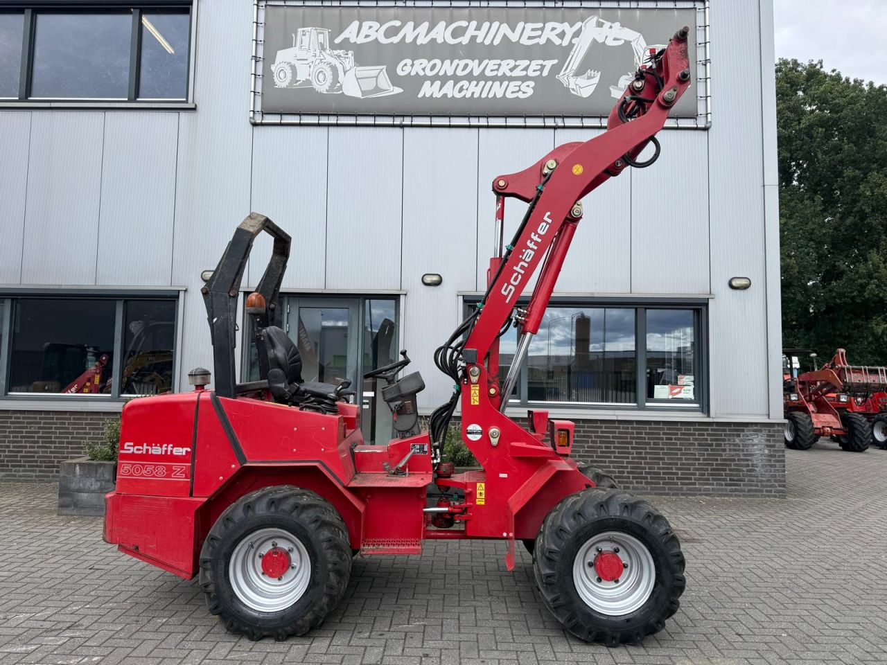 Schaffer 5058zs bj08 60PK Minishovel Kniklader