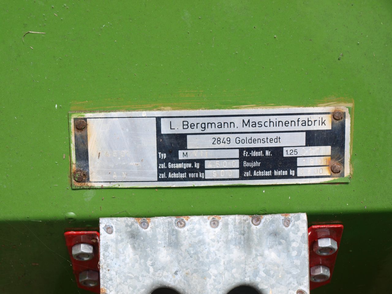 Te koop: Bergmann-mestverspreider