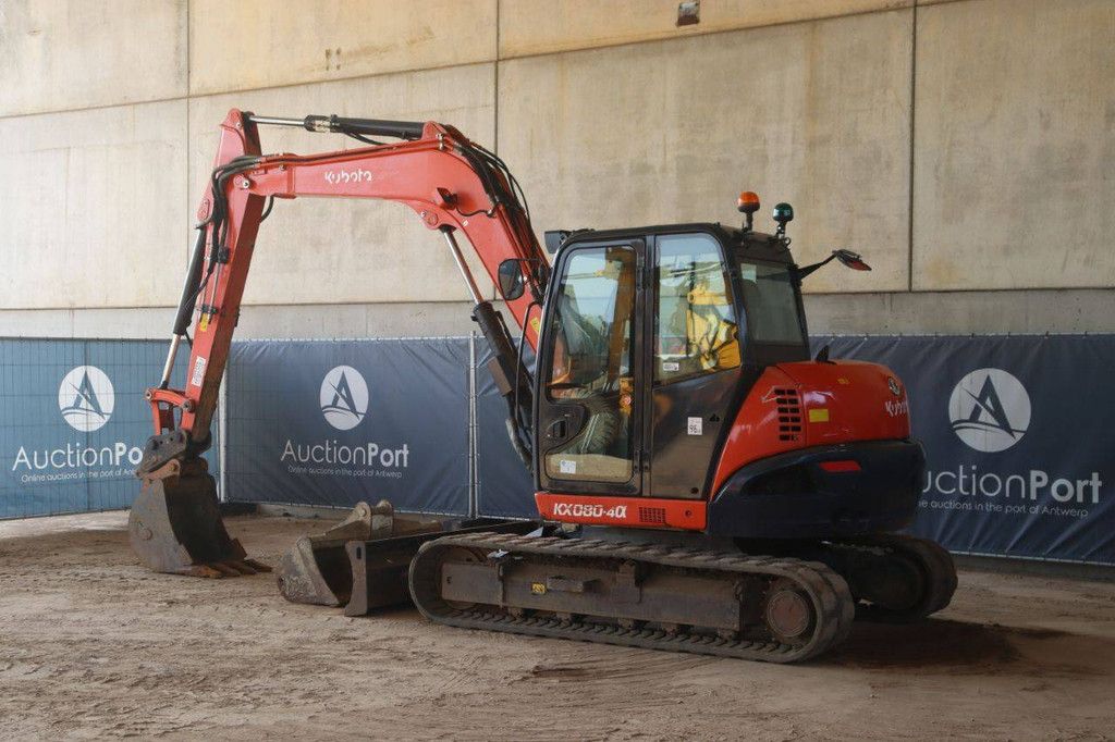 Crawler excavator Kubota KX080-4α Diesel 46.5kW 2019