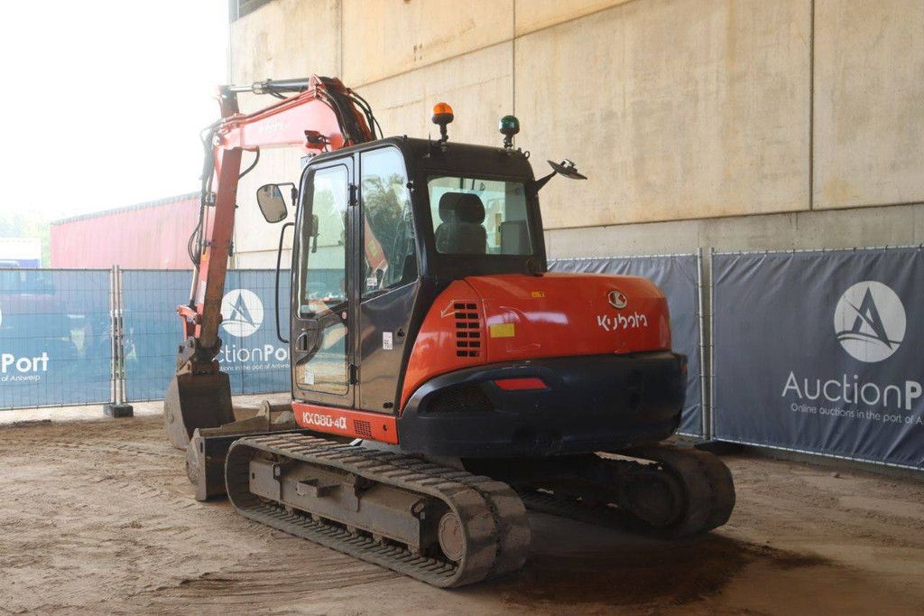 Crawler excavator Kubota KX080-4α Diesel 46.5kW 2019