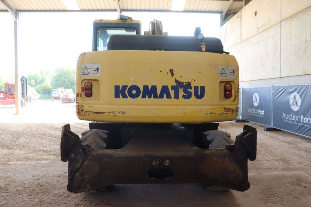 Wheel excavator Komatsu PW140-7 Diesel 32.5kW 2008