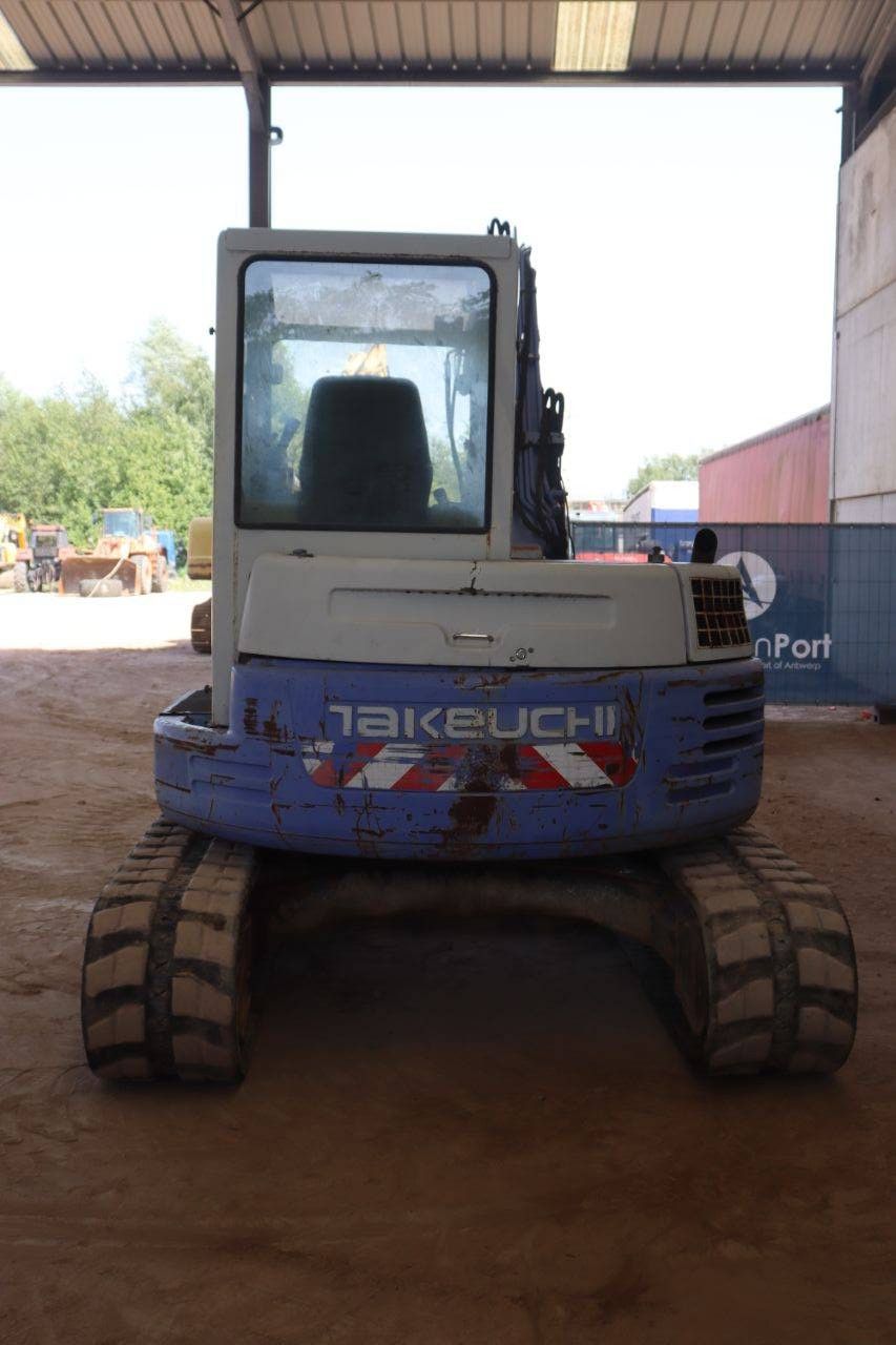 Rupsgraafmachine Takeuchi TB80FR Diesel 41.2kW 2002