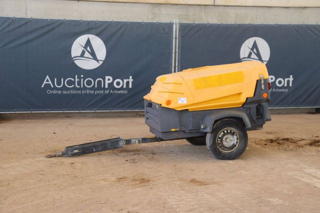 Compressor Atlas Copco XAS37KD Rental Diesel 18.5kW 2014