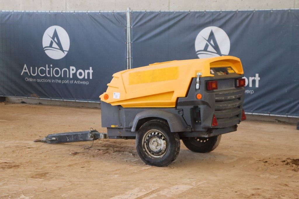 Compressor Atlas Copco XAS37KD Rental Diesel 18.5kW 2014