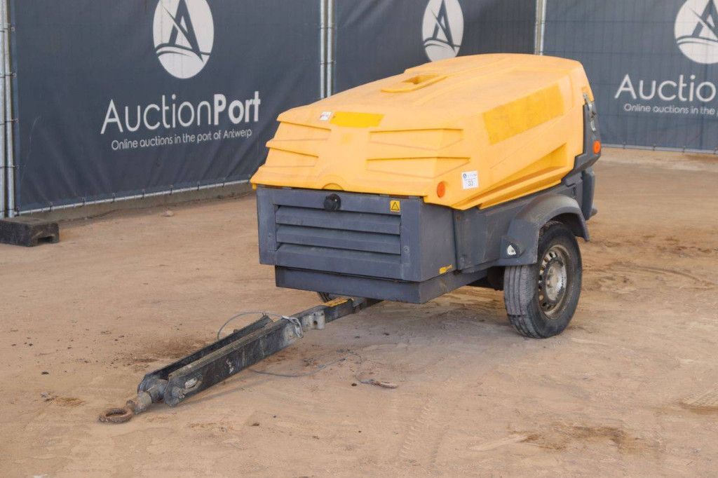 Compressor Atlas Copco XAS37KD Rental Diesel 18.5kW 2014