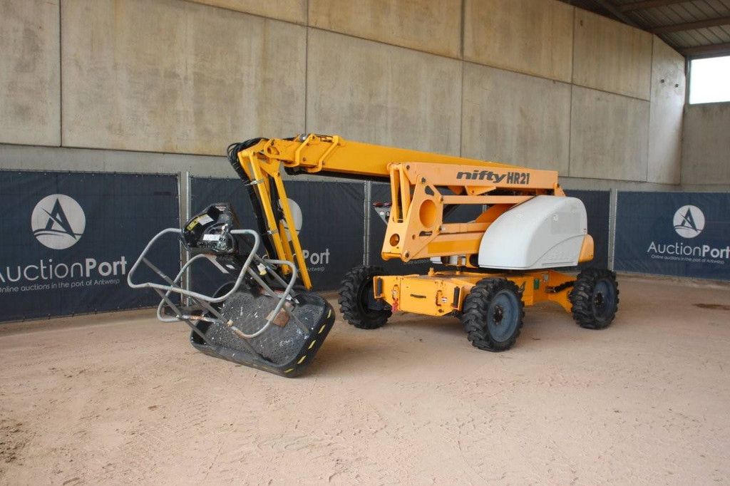 Niftylift HR21 D 4X4 Diesel 20.8m Articulated Boom Lift 2015
