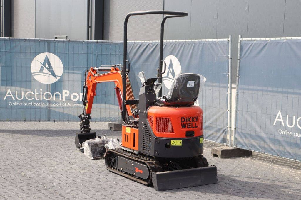 Minibagger DikkWell RDT-11 Diesel 12 PS 2023