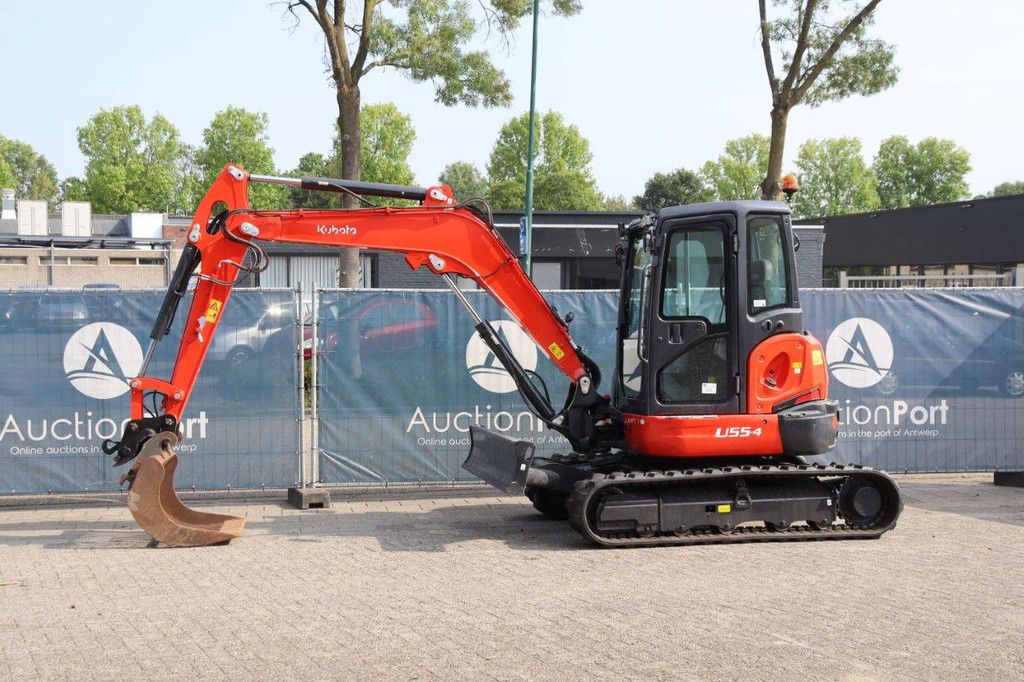 Crawler excavator Kubota U55-4 Diesel 33.8kW 2020
