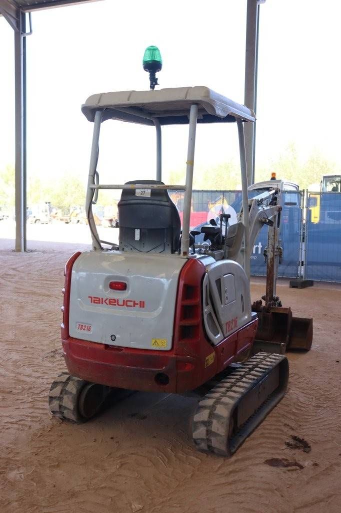 Minigraver Takeuchi TB216 Diesel 2014