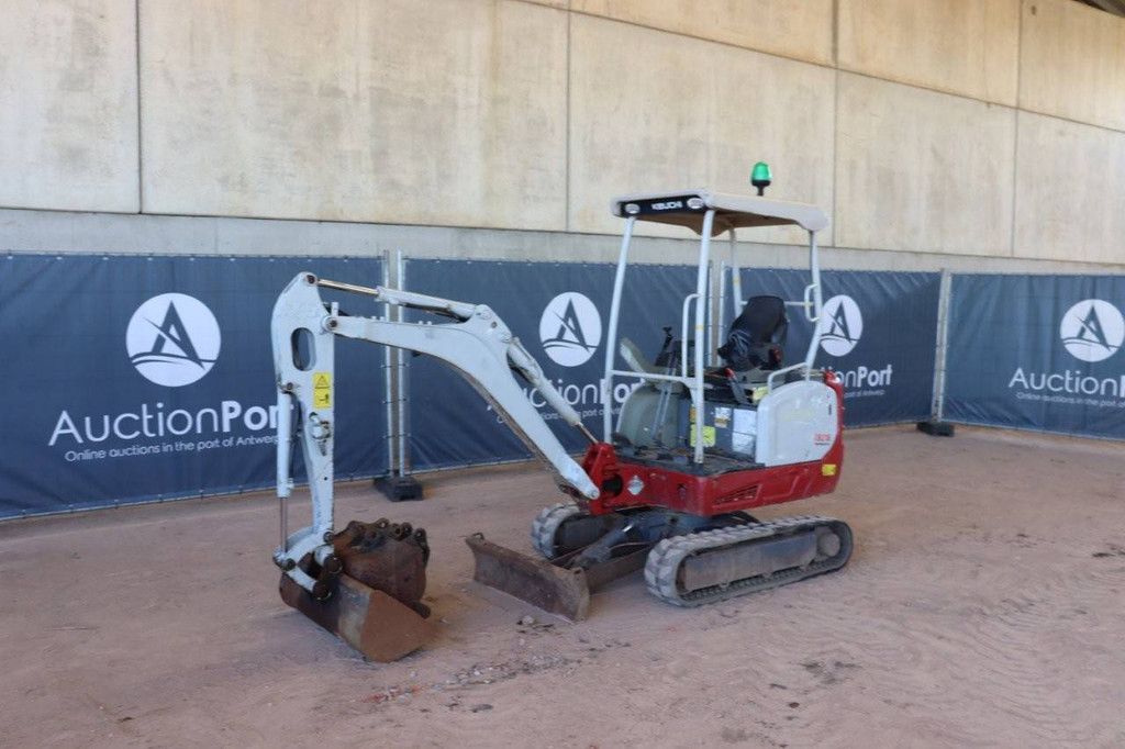 Minigraver Takeuchi TB216 Diesel 2014