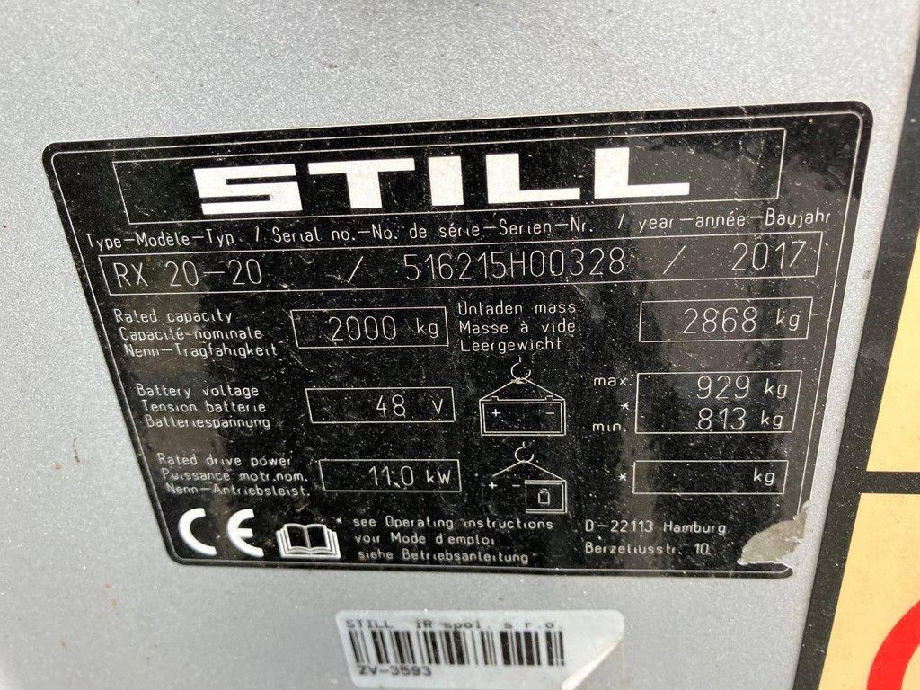 Heftruck Still R20-20 Elektrisch 2000kg