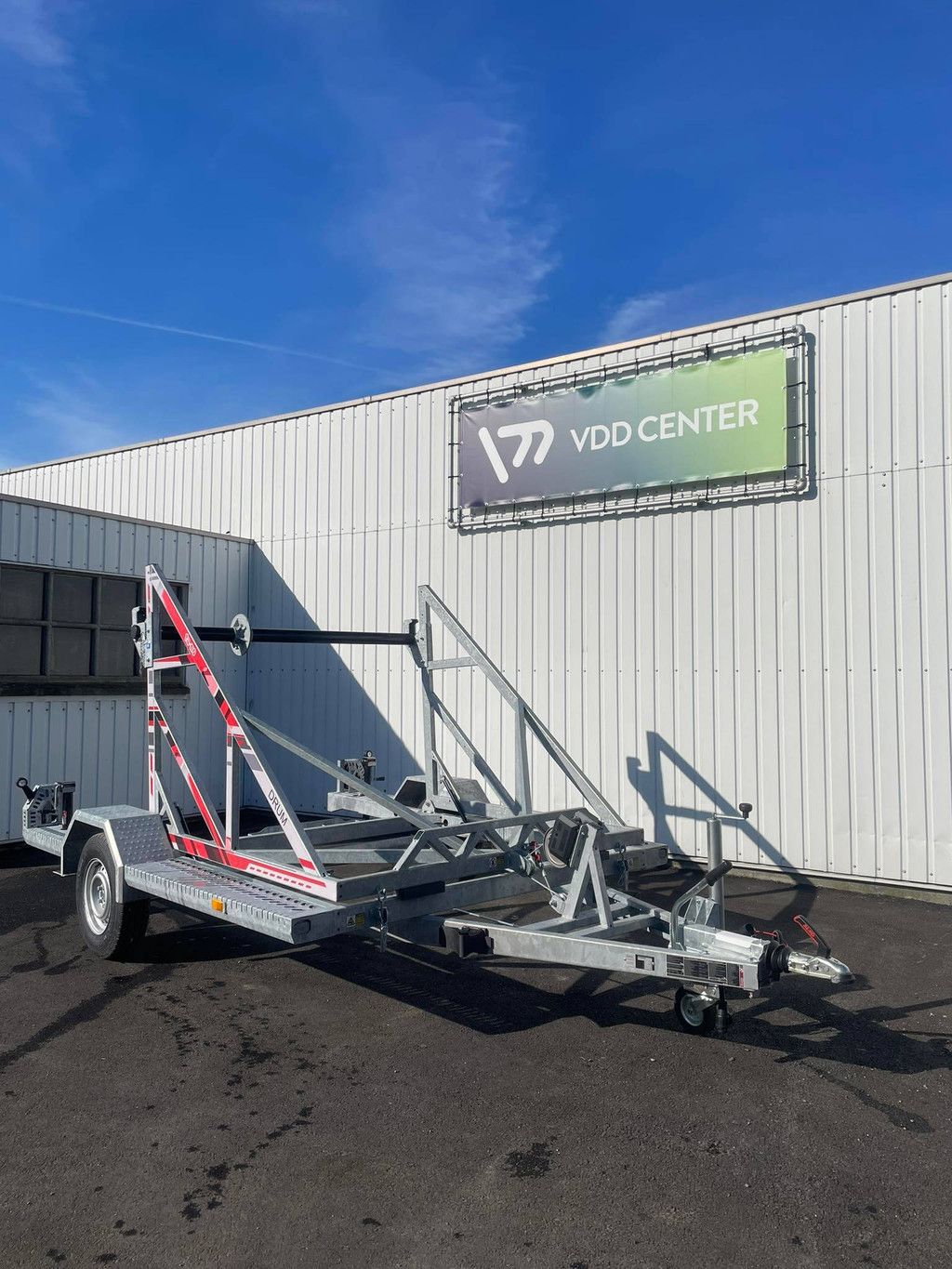 Cable reel trailer Ta-No Manual