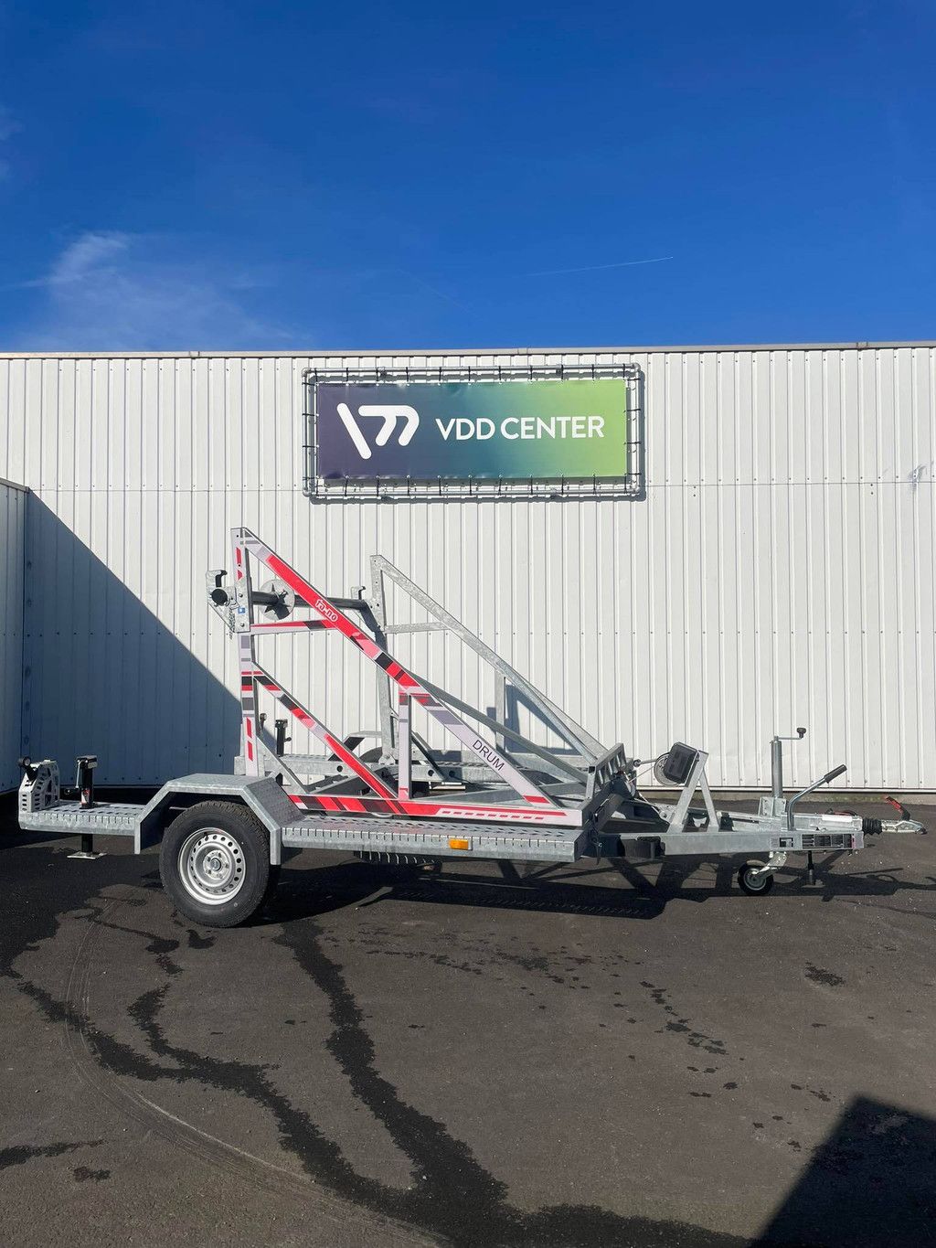 Cable reel trailer Ta-No Manual