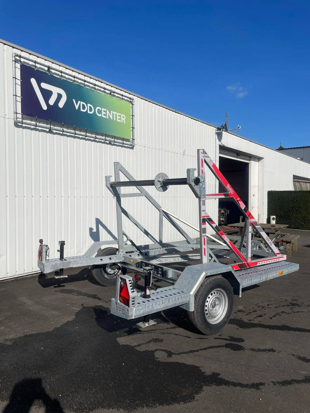 Cable reel trailer Ta-No Manual