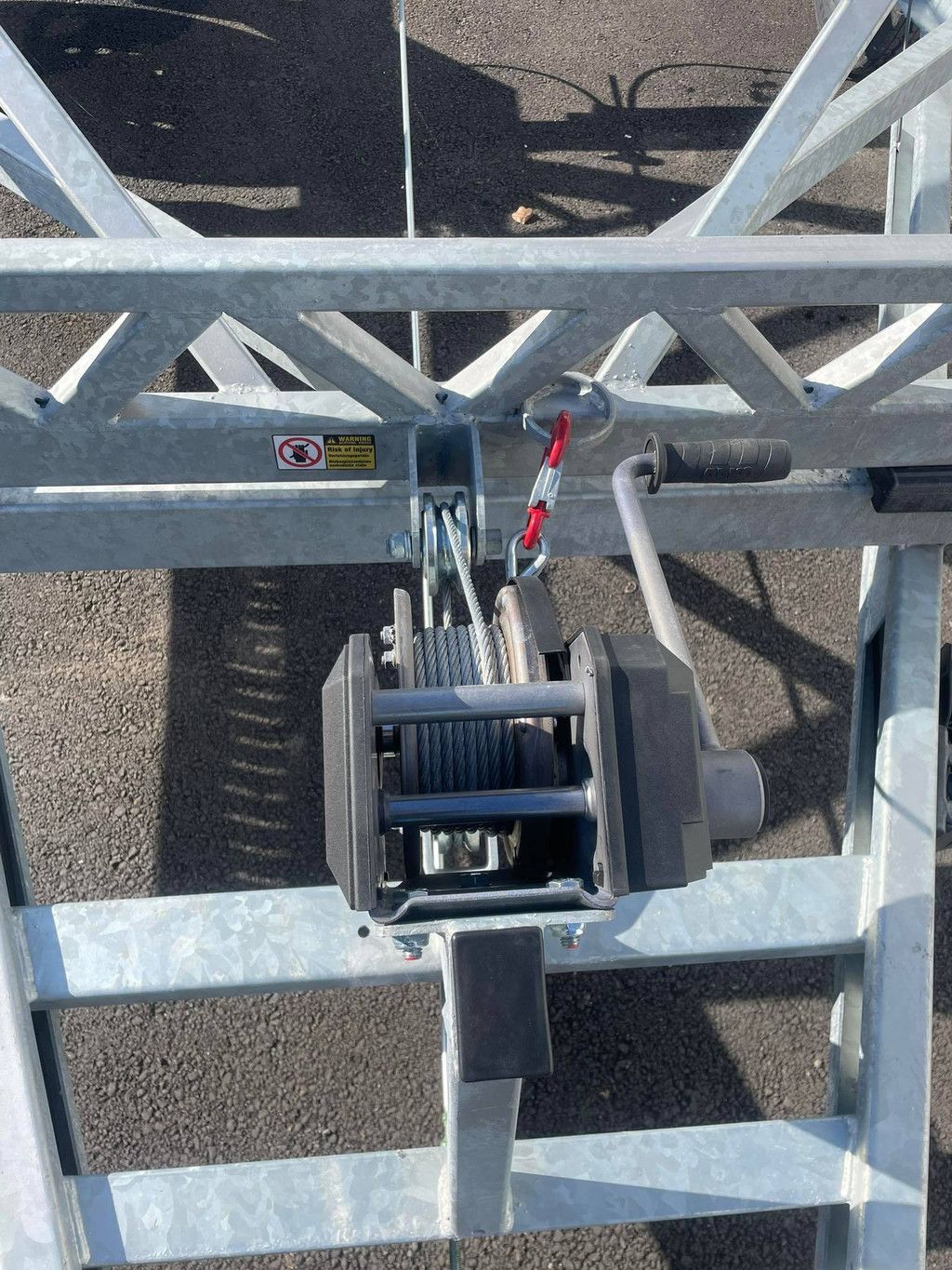 Cable reel trailer Ta-No Manual