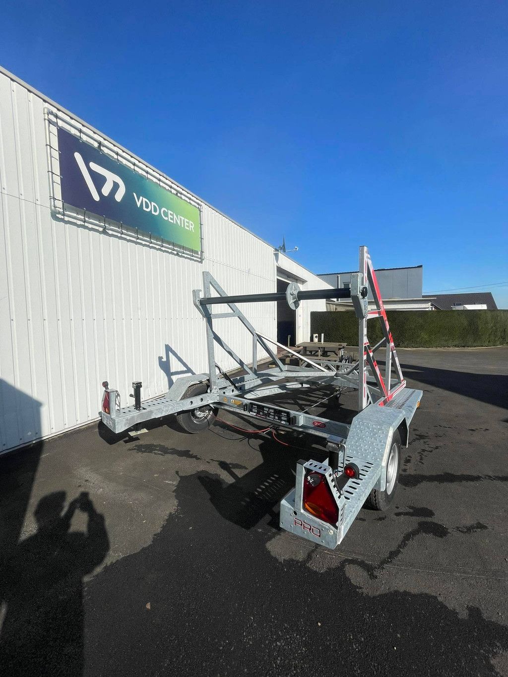 Cable reel trailer Ta-No Manual