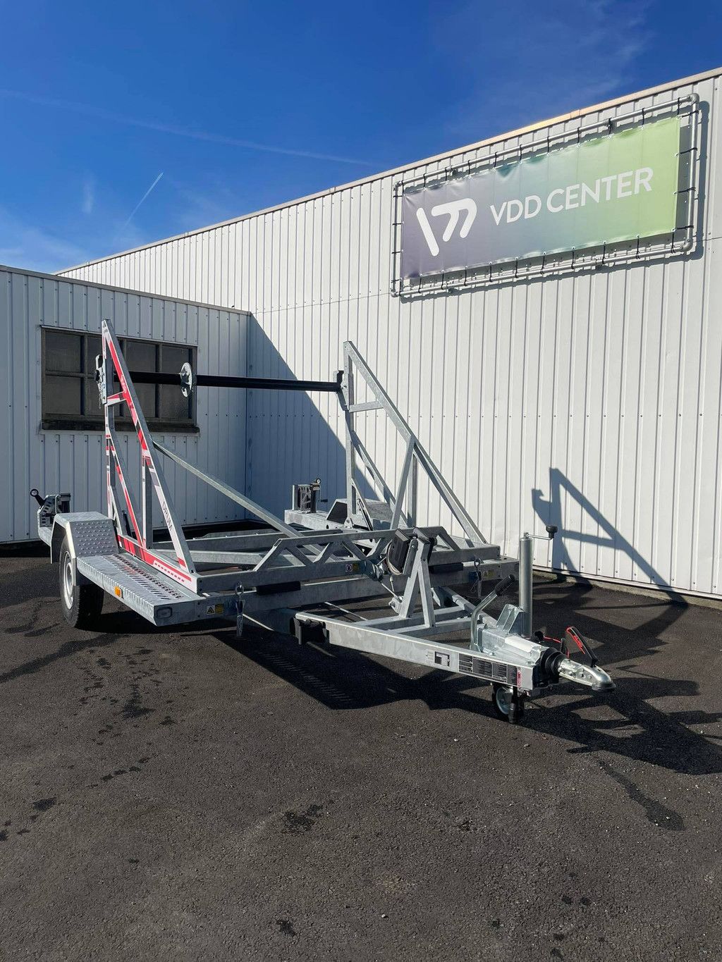 Cable reel trailer Ta-No Manual