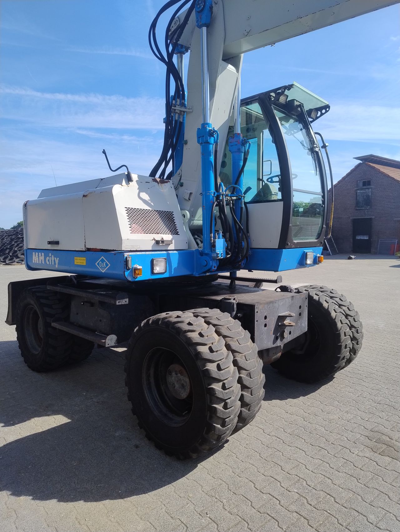 O&K MH-city mobiele kraan