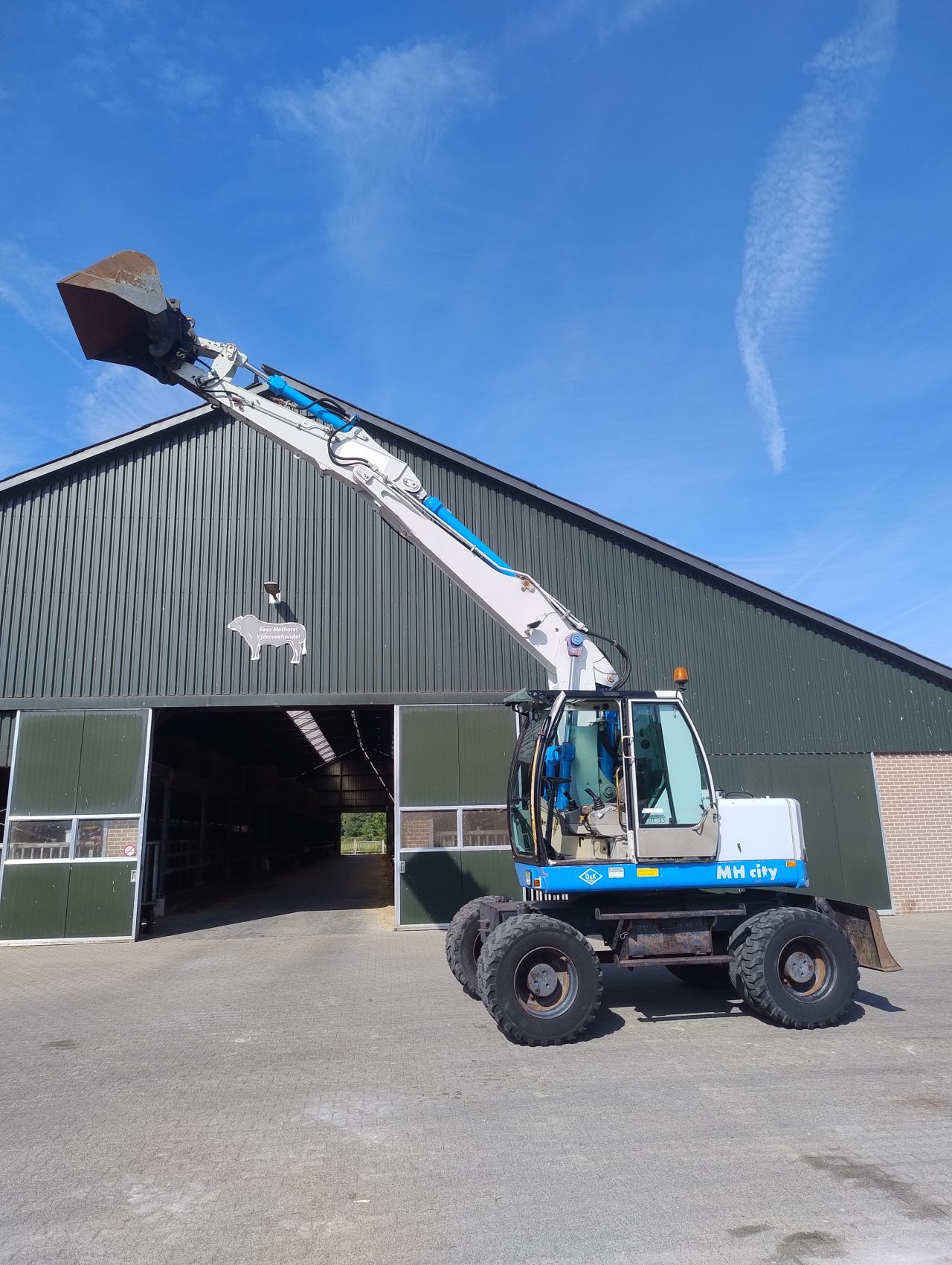 O&K MH-city mobiele kraan