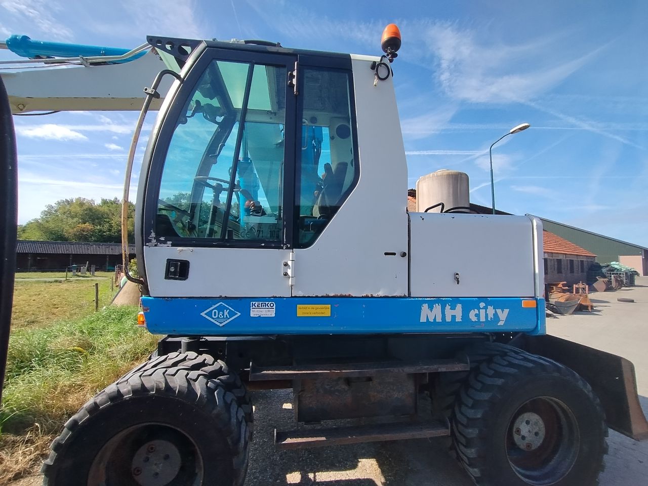 O&K MH-city mobiele kraan