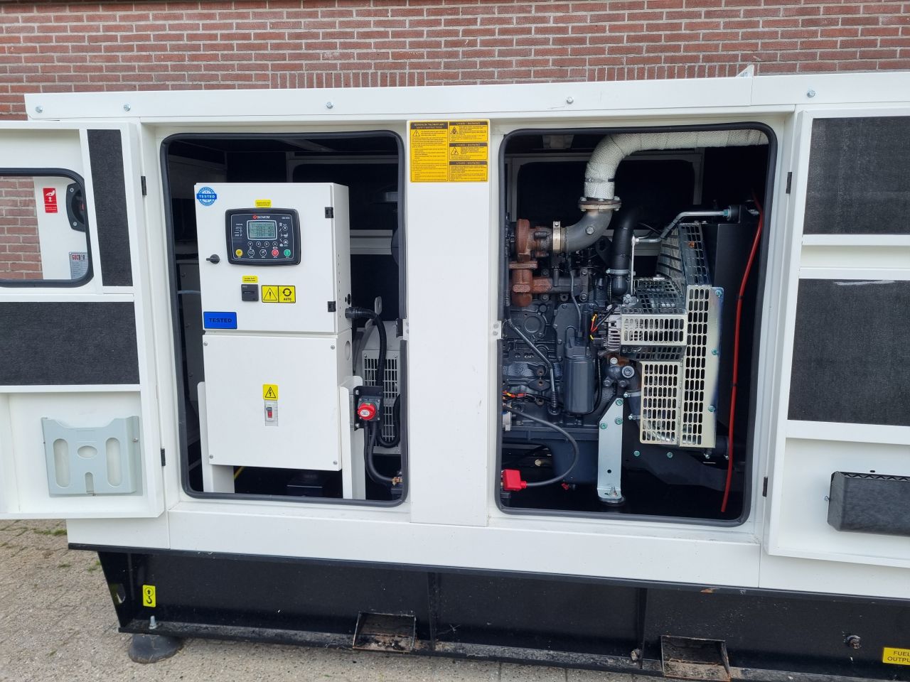 Iveco FPT Stamford 80 KVA aggregaat generator noodstroom