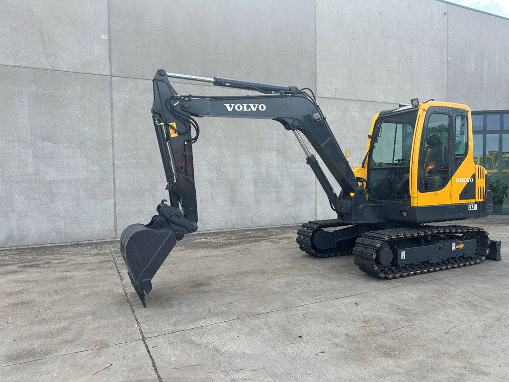 Rupsgraafmachine Volvo EC55B Diesel 2011