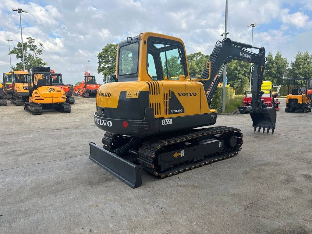 Rupsgraafmachine Volvo EC55B Diesel 2011