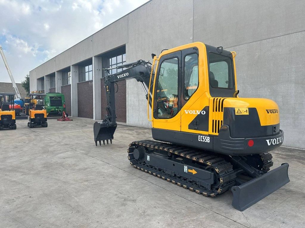Rupsgraafmachine Volvo EC55B Diesel 2011