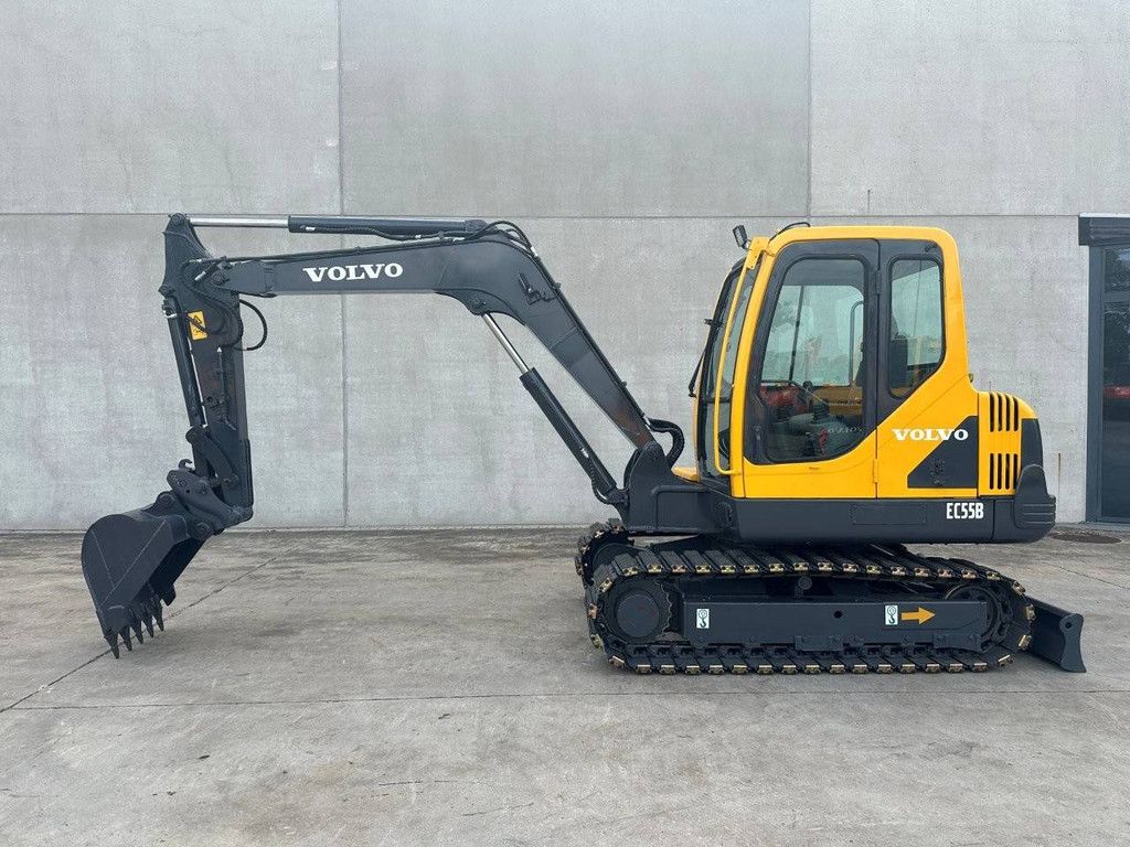 Rupsgraafmachine Volvo EC55B Diesel 2011
